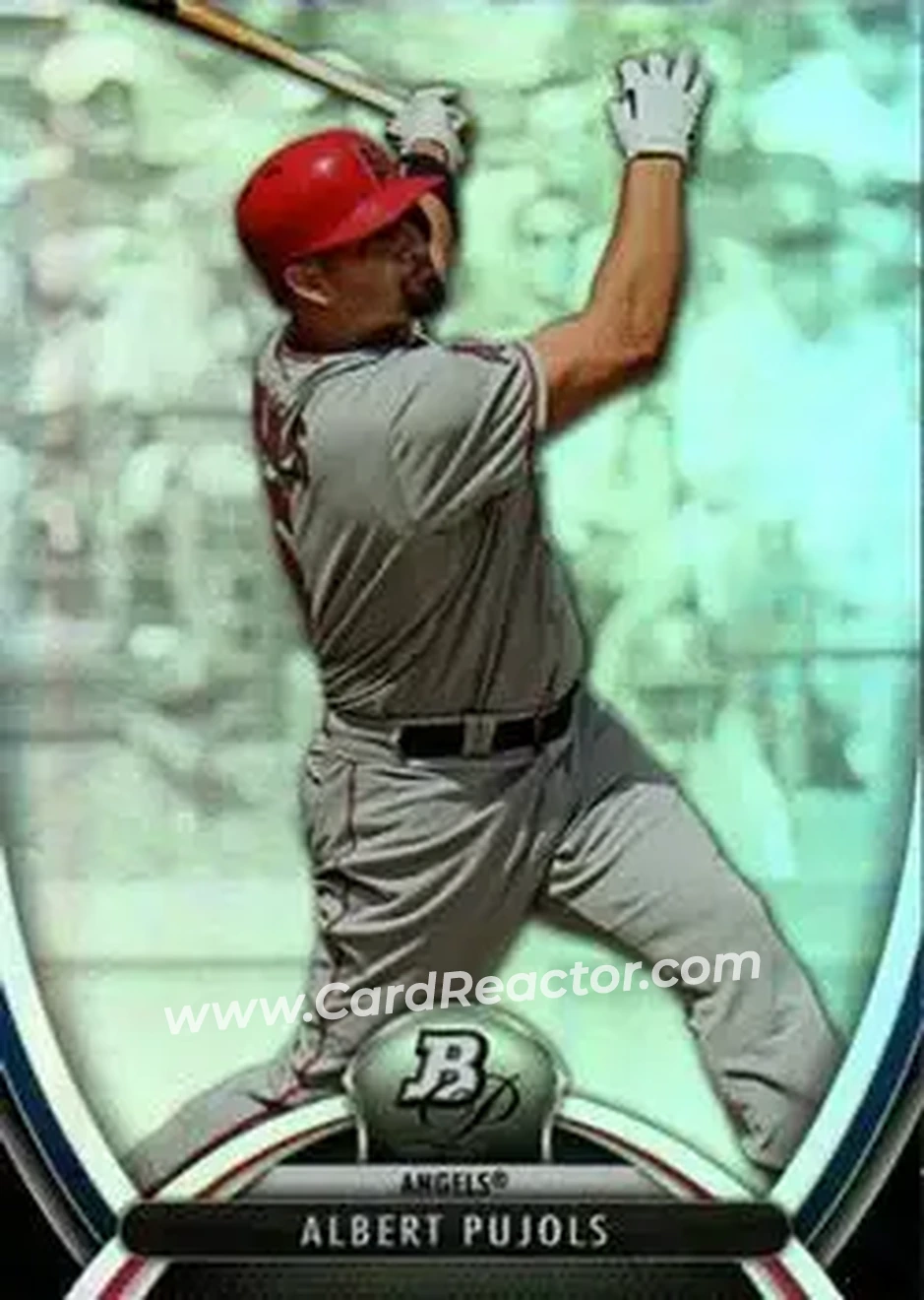2013 Bowman Platinum #1 - Albert Pujols - Los Angeles Angels - Front 2013 Bowman Platinum #1 - Albert Pujols - Los Angeles Angels - Front