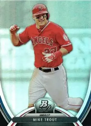 2013 Bowman Platinum #2 Mike Trout
