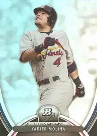 2013 Bowman Platinum #14 Yadier Molina
