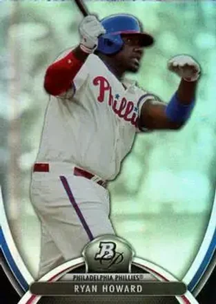 2013 Bowman Platinum #17 Ryan Howard