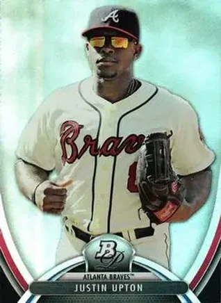 2013 Bowman Platinum #19 Justin Upton