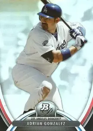 2013 Bowman Platinum #22 Adrian Gonzalez