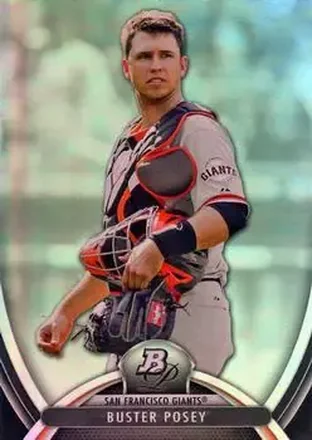 2013 Bowman Platinum #28 - Buster Posey - San Francisco Giants