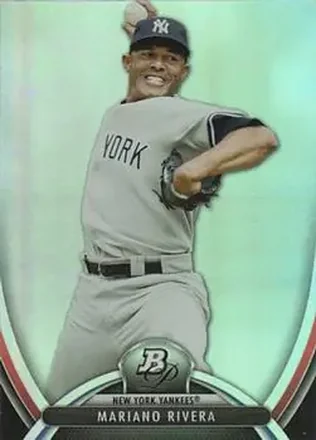 2013 Bowman Platinum #29 - Mariano Rivera - New York Yankees