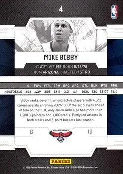 Back of Mike Bibby