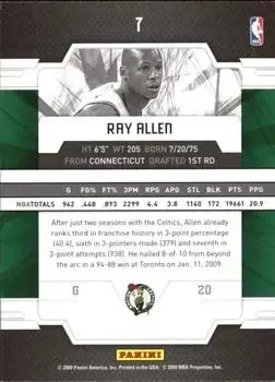 Back of Ray Allen