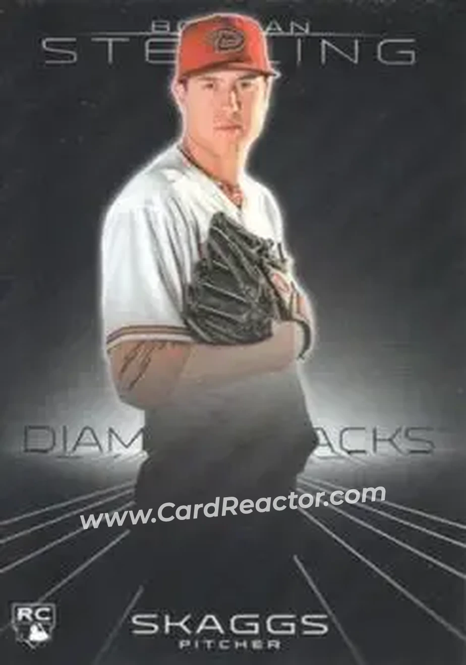 2013 Bowman Sterling #1 - Tyler Skaggs - Arizona Diamondbacks - Front