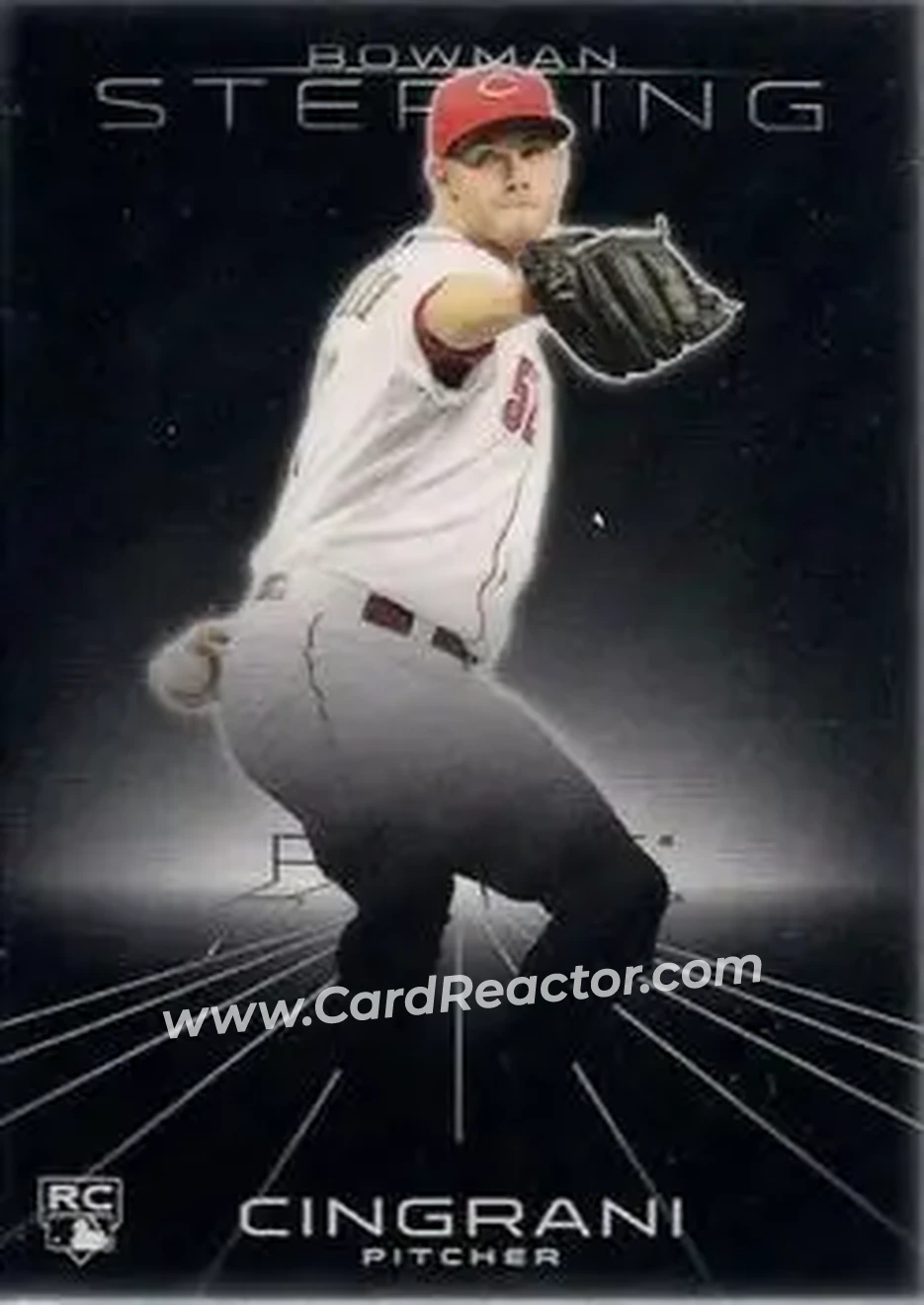 2013 Bowman Sterling #2 - Tony Cingrani - Cincinnati Reds - Front