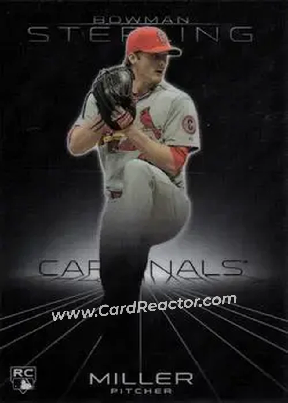 2013 Bowman Sterling #3 - Shelby Miller - St. Louis Cardinals - Front