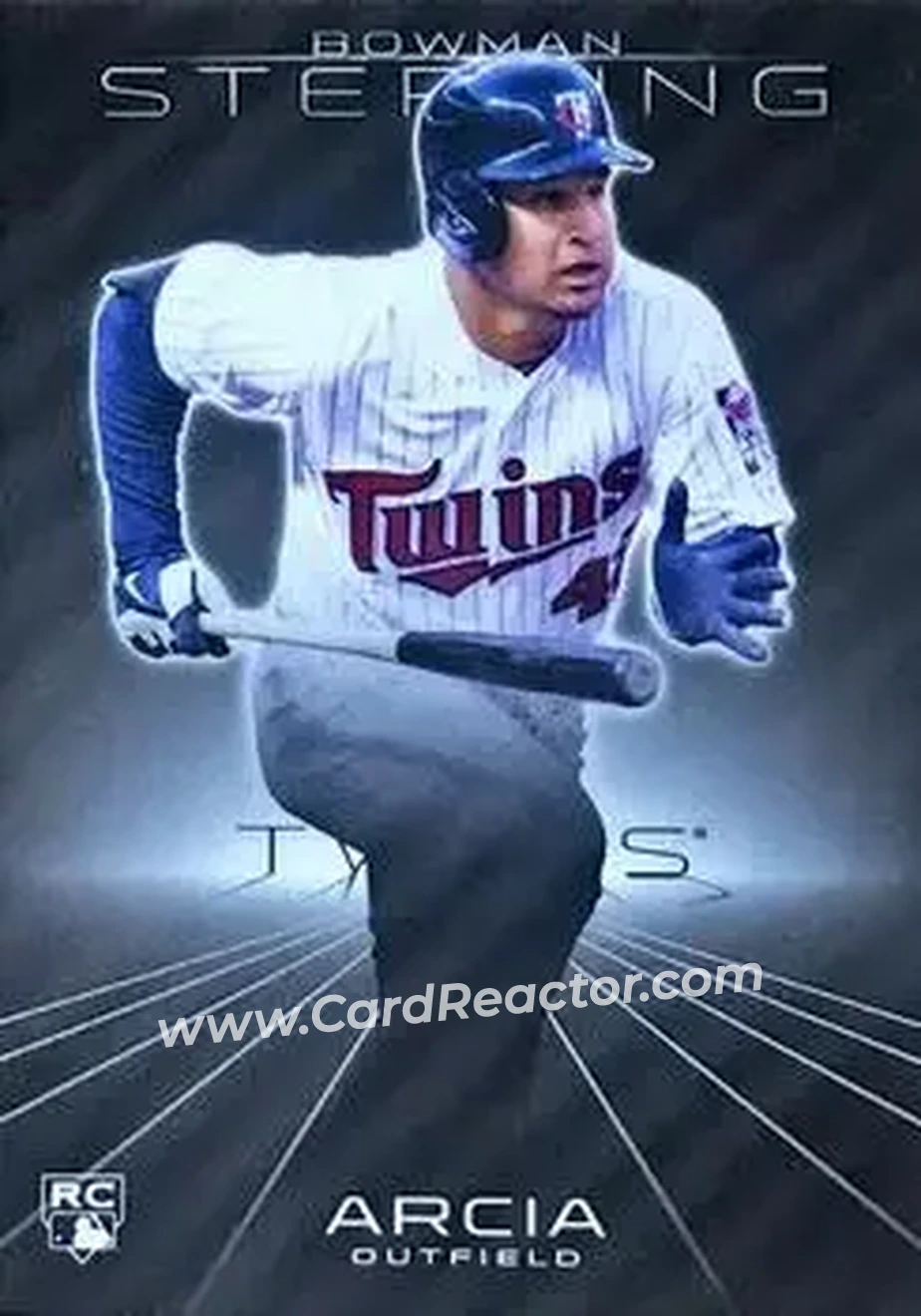 2013 Bowman Sterling #4 - Oswaldo Arcia - Minnesota Twins - Front
