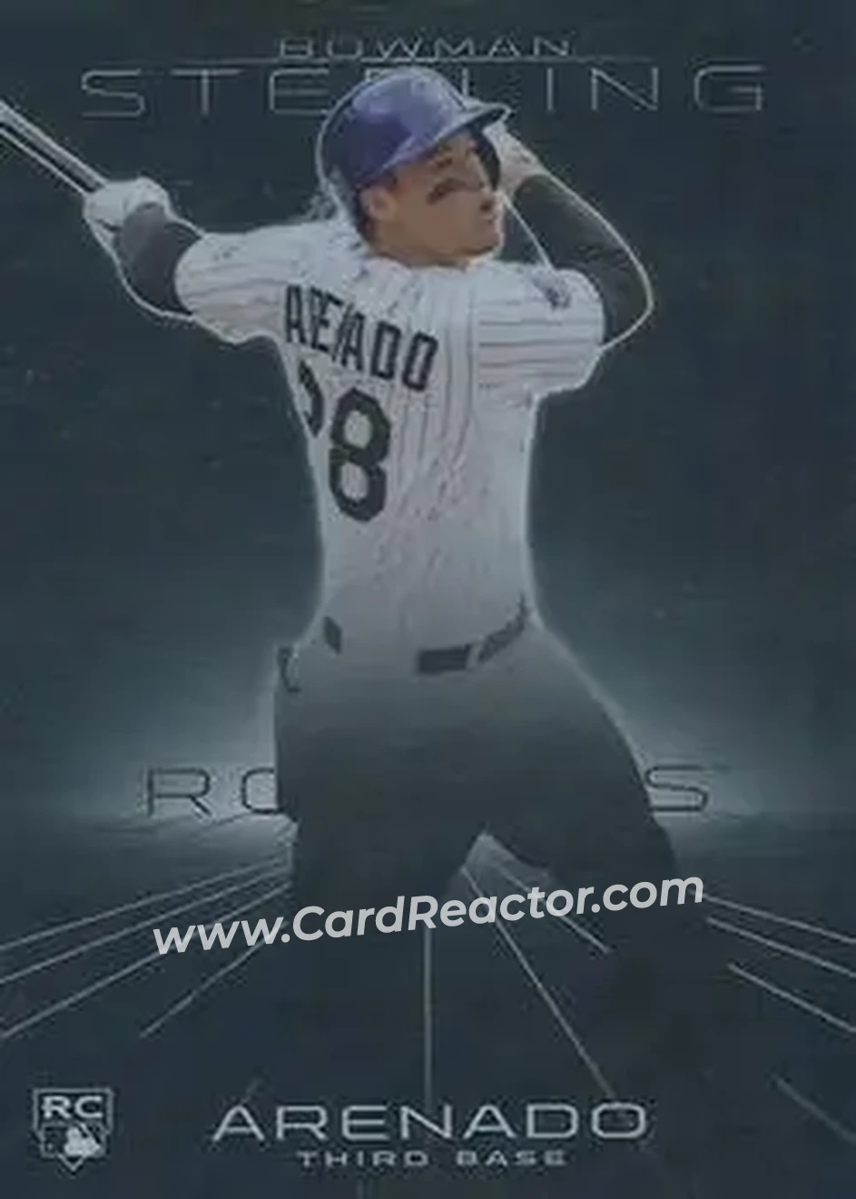2013 Bowman Sterling #5 - Nolan Arenado - Colorado Rockies - Front