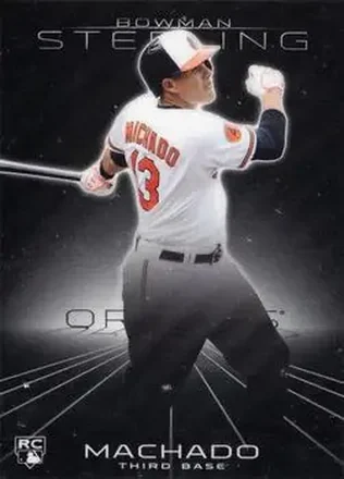 2013 Bowman Sterling #10 - Manny Machado - Baltimore Orioles