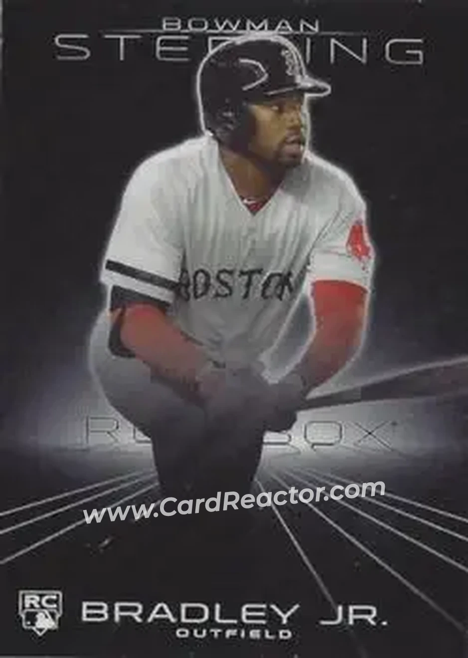 2013 Bowman Sterling #16 - Jackie Bradley Jr. - Boston Red Sox - Front