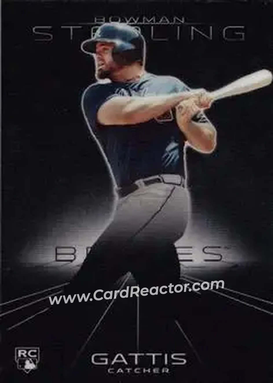 2013 Bowman Sterling #18 - Evan Gattis - Atlanta Braves - Front