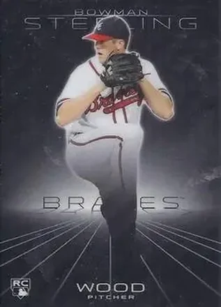 2013 Bowman Sterling #37 - Alex Wood - Atlanta Braves