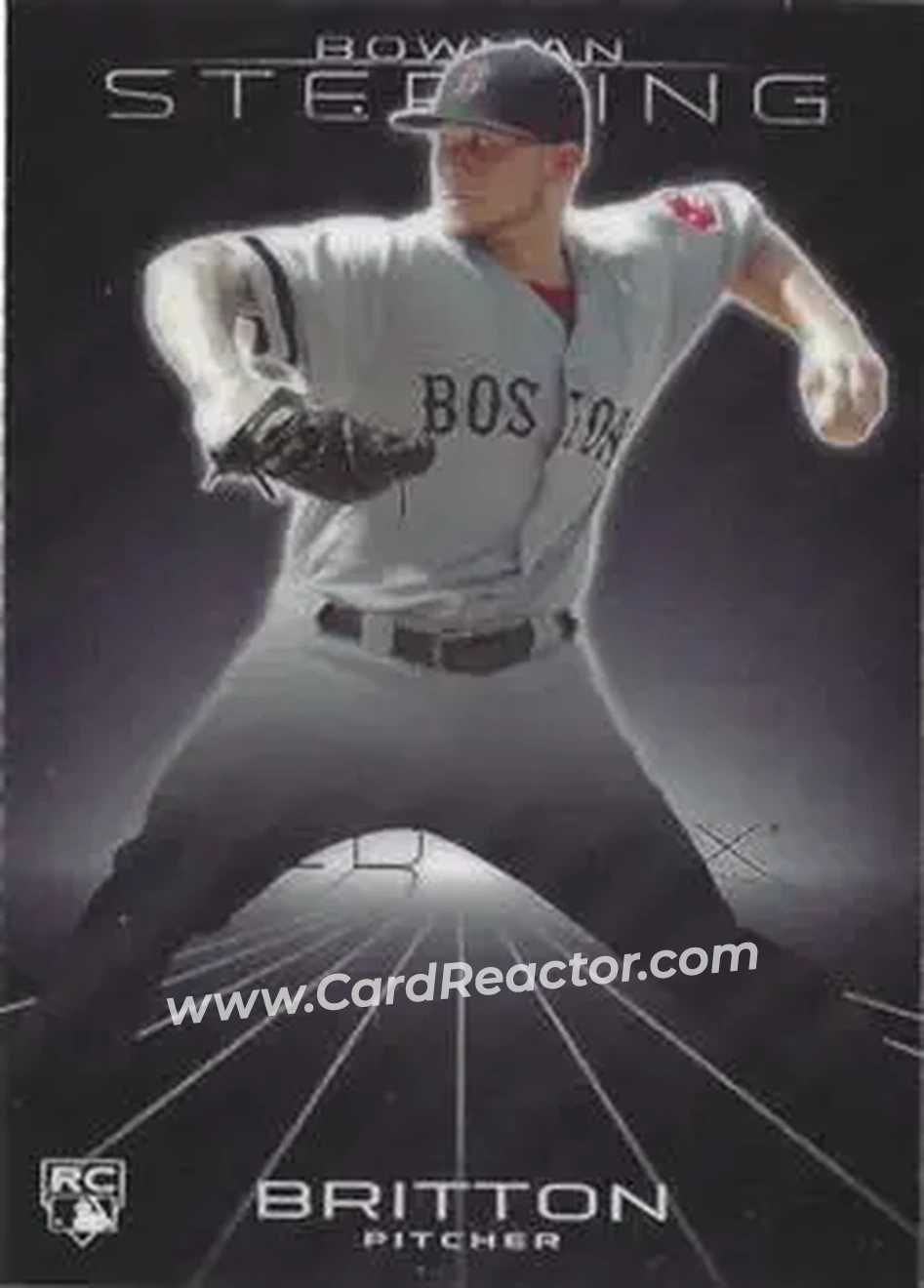 2013 Bowman Sterling #49 - Drake Britton - Boston Red Sox