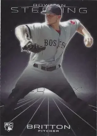 2013 Bowman Sterling #49 - Drake Britton - Boston Red Sox