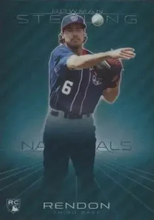 2013 Bowman Sterling #23 Blue Refractors Anthony Rendon