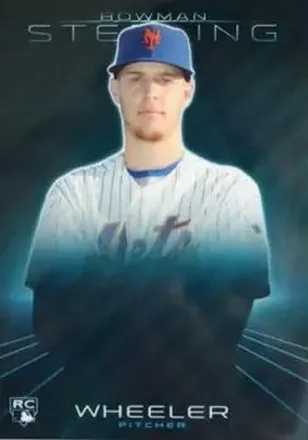 2013 Bowman Sterling - Blue Refractors #34 - Zack Wheeler - New York Mets