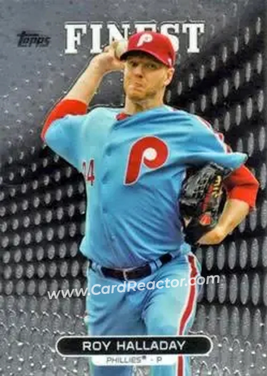 2013 Finest #11 - Roy Halladay - Philadelphia Phillies - Front