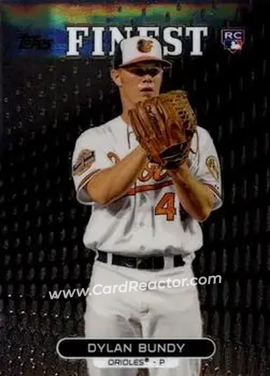2013 Finest #16 - Dylan Bundy - Baltimore Orioles - Front
