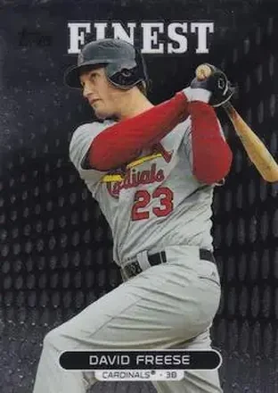 2013 Finest #17 David Freese