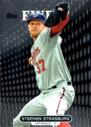 2013 Finest #20 Stephen Strasburg