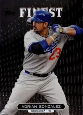 2013 Finest #23 Adrian Gonzalez