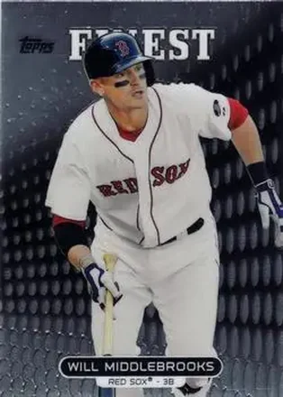 2013 Finest #29 - Will Middlebrooks - Boston Red Sox