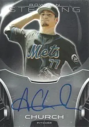 2013 Bowman Sterling - Prospect Autographs #BSAP-AC - Andrew Church - New York Mets