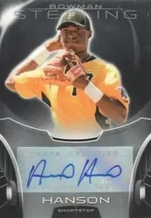 2013 Bowman Sterling - Prospect Autographs #BSAP-AH - Alen Hanson - Pittsburgh Pirates