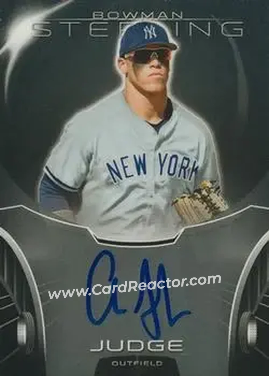 2013 Bowman Sterling - Prospect Autographs #BSAP-AJ - Aaron Judge - New York Yankees - Front