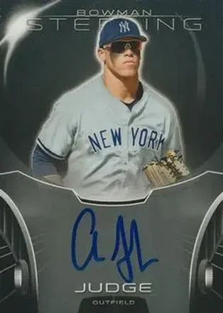 2013 Bowman Sterling #BSAP-AJ Prospect Autographs Aaron Judge