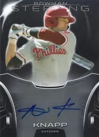 2013 Bowman Sterling #BSAP-AK Prospect Autographs Andrew Knapp