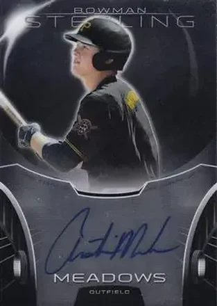 2013 Bowman Sterling - Prospect Autographs #BSAP-AM - Austin Meadows - Pittsburgh Pirates