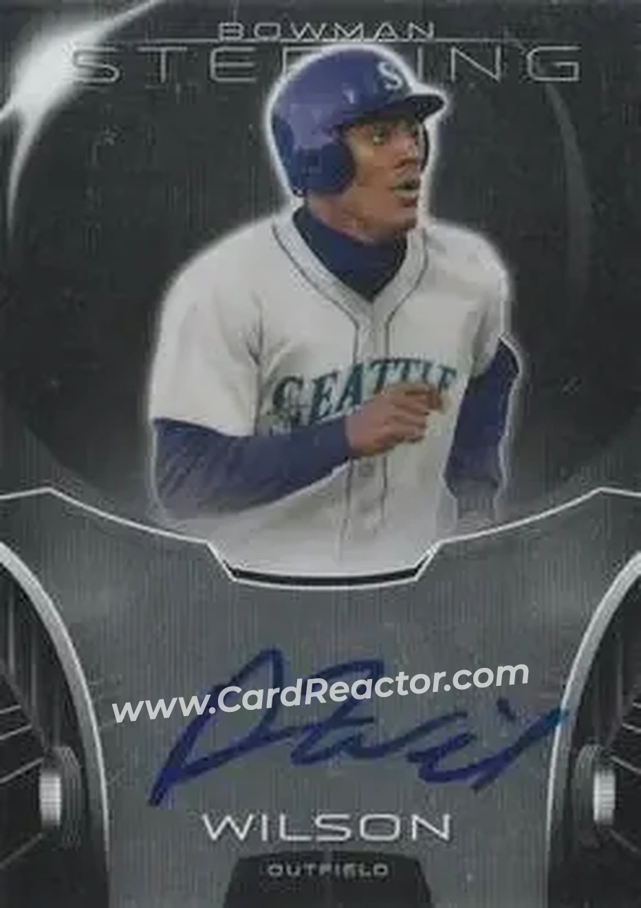 2013 Bowman Sterling - Prospect Autographs #BSAP-AW - Austin Wilson - Seattle Mariners - Front