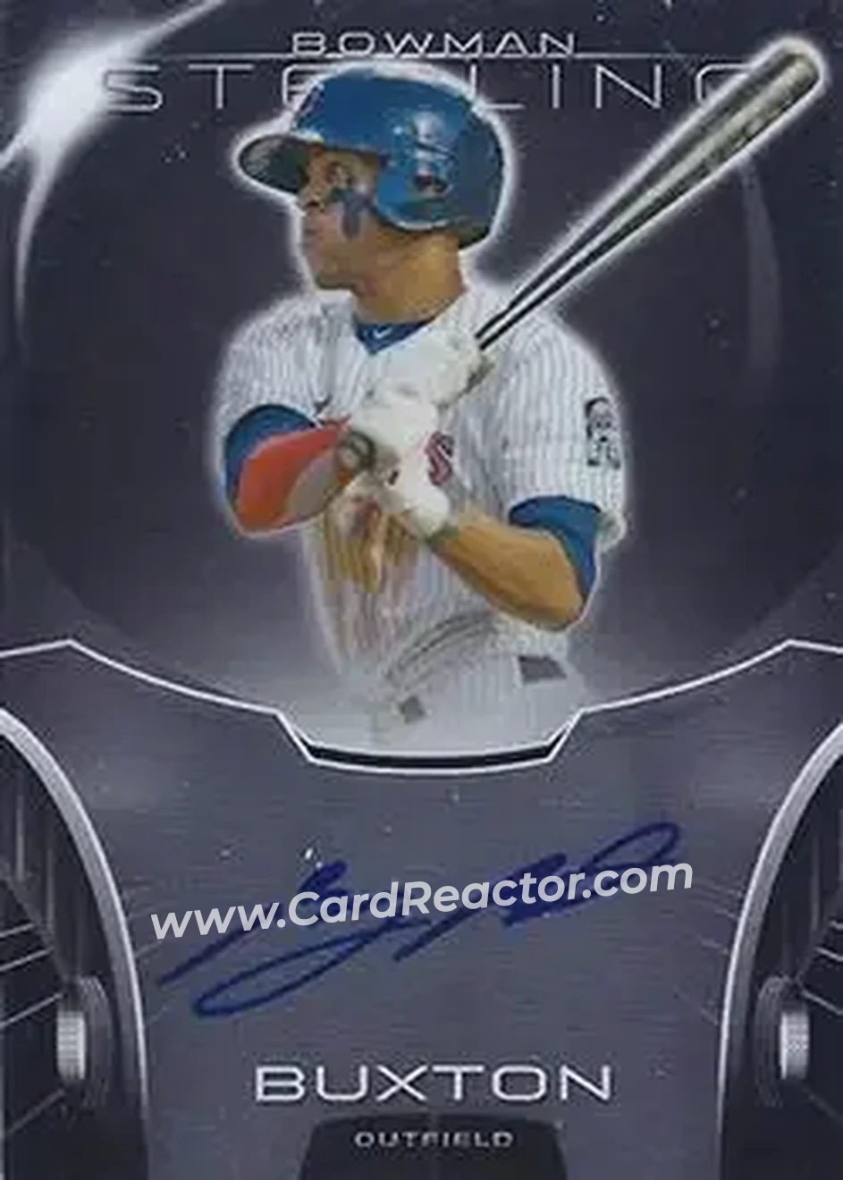 2013 Bowman Sterling - Prospect Autographs #BSAP-BB - Byron Buxton - Minnesota Twins - Front