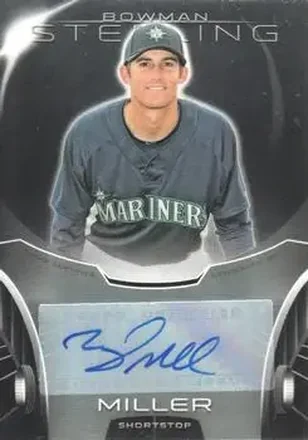 2013 Bowman Sterling - Prospect Autographs #BSAP-BMI - Brad Miller - Seattle Mariners