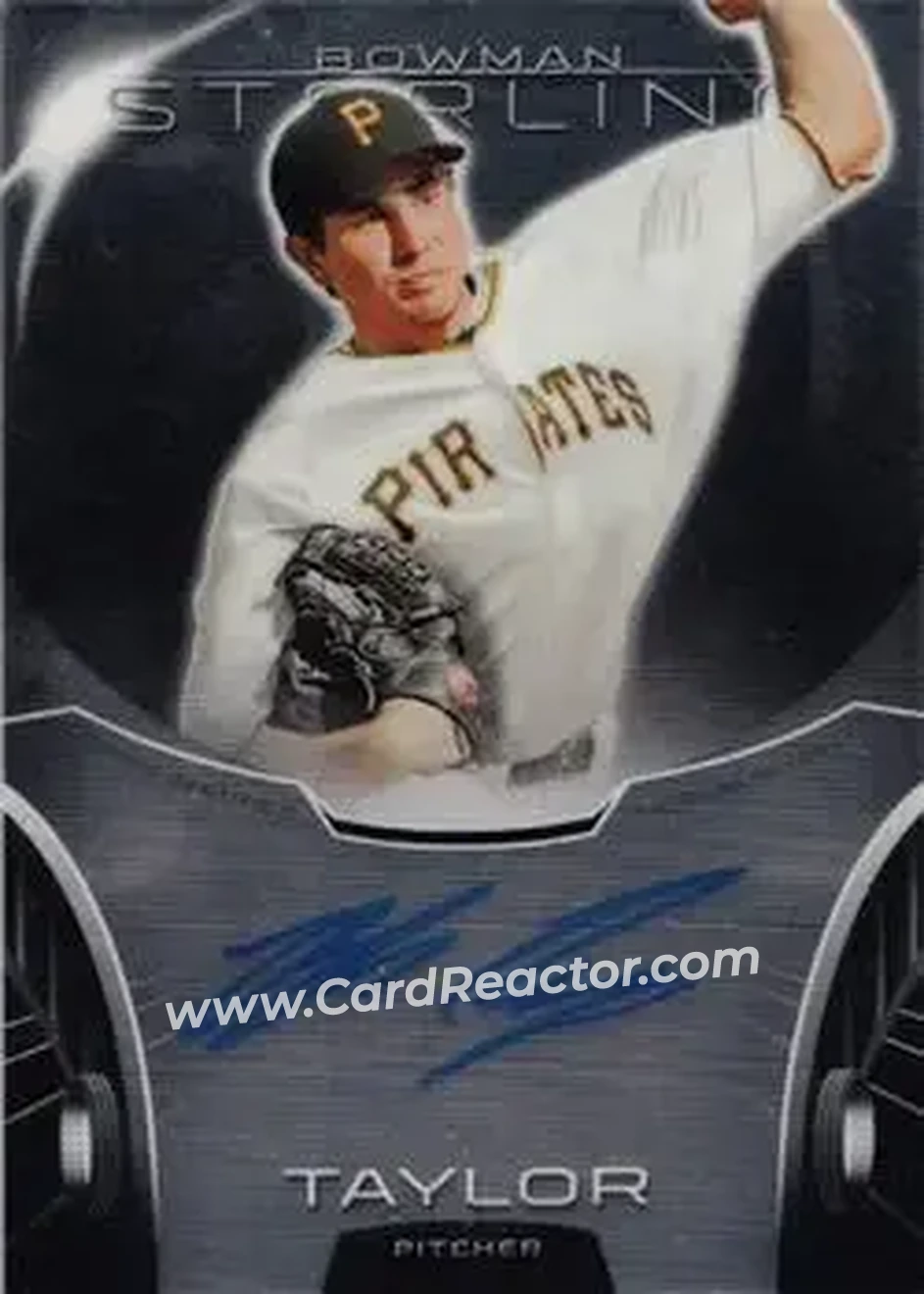 2013 Bowman Sterling - Prospect Autographs #BSAP-BT - Blake Taylor - Pittsburgh Pirates - Front