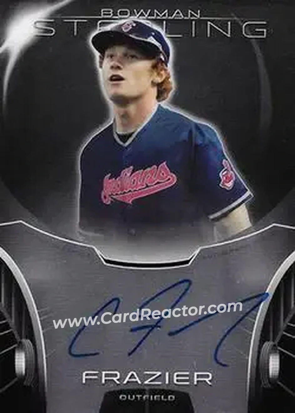 2013 Bowman Sterling - Prospect Autographs #BSAP-CF - Clint Frazier - Cleveland Indians - Front