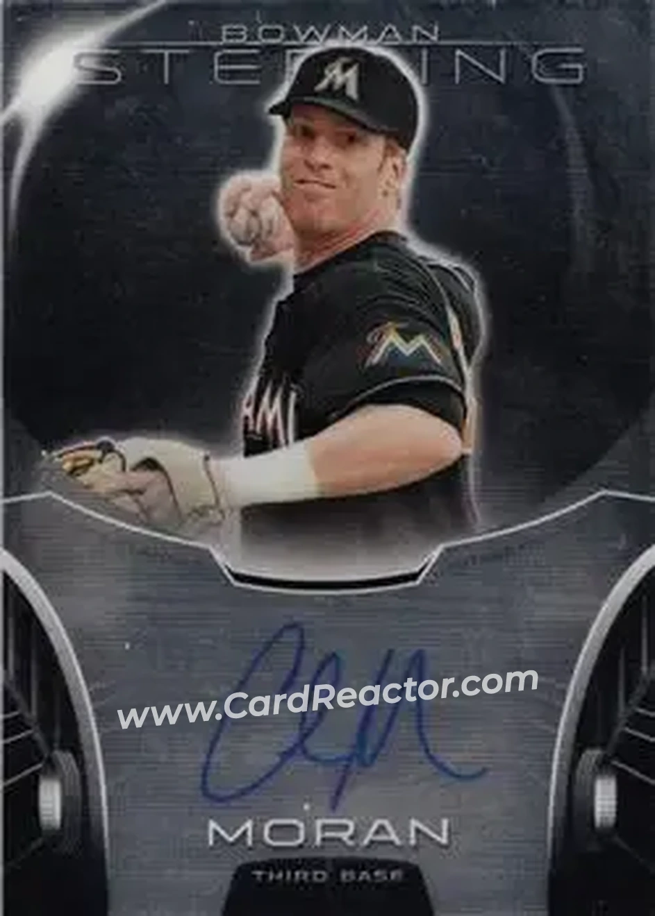 2013 Bowman Sterling - Prospect Autographs #BSAP-CM - Colin Moran - Miami Marlins - Front