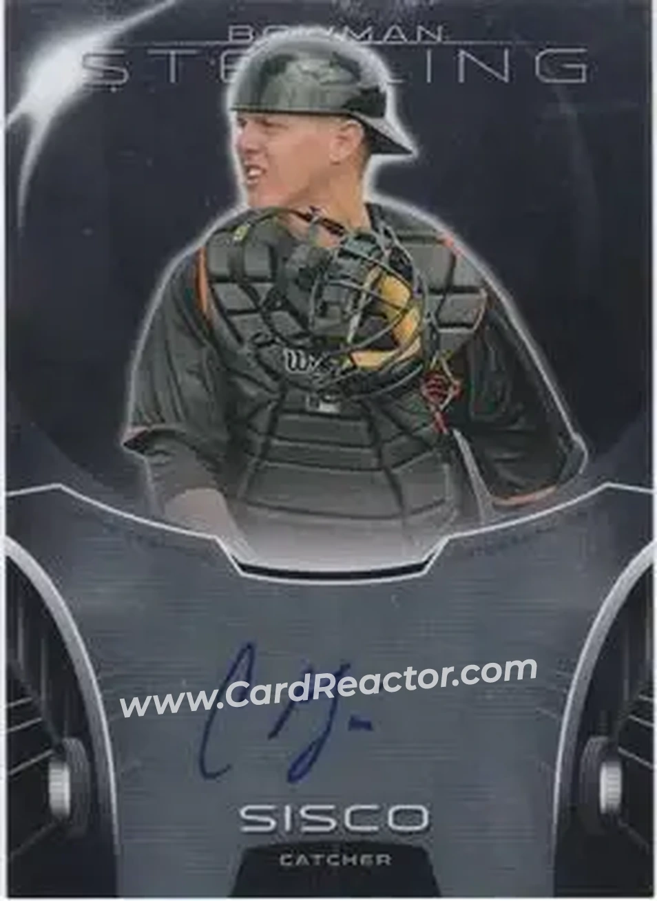 2013 Bowman Sterling - Prospect Autographs #BSAP-CS - Chance Sisco - Baltimore Orioles - Front