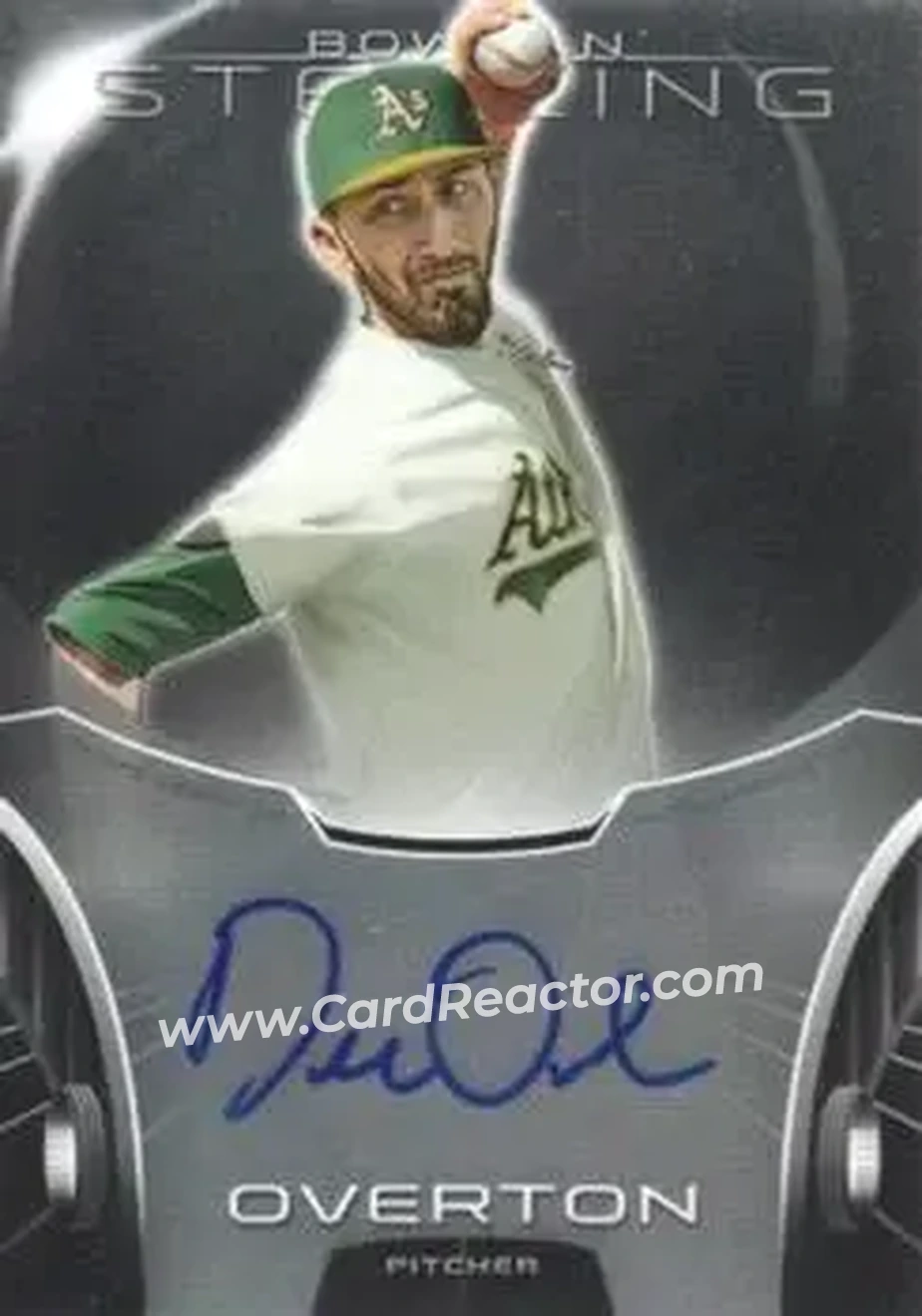 2013 Bowman Sterling - Prospect Autographs #BSAP-DO - Dillon Overton - Oakland Athletics - Front