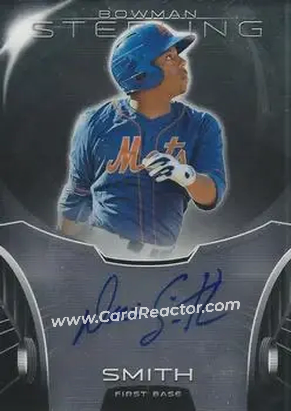 2013 Bowman Sterling - Prospect Autographs #BSAP-DS - Dominic Smith - New York Mets - Front