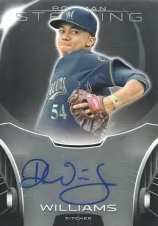 2013 Bowman Sterling - Prospect Autographs #BSAP-DW - Devin Williams - Milwaukee Brewers