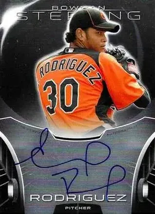 2013 Bowman Sterling - Prospect Autographs #BSAP-ER - Eduardo Rodriguez - Baltimore Orioles