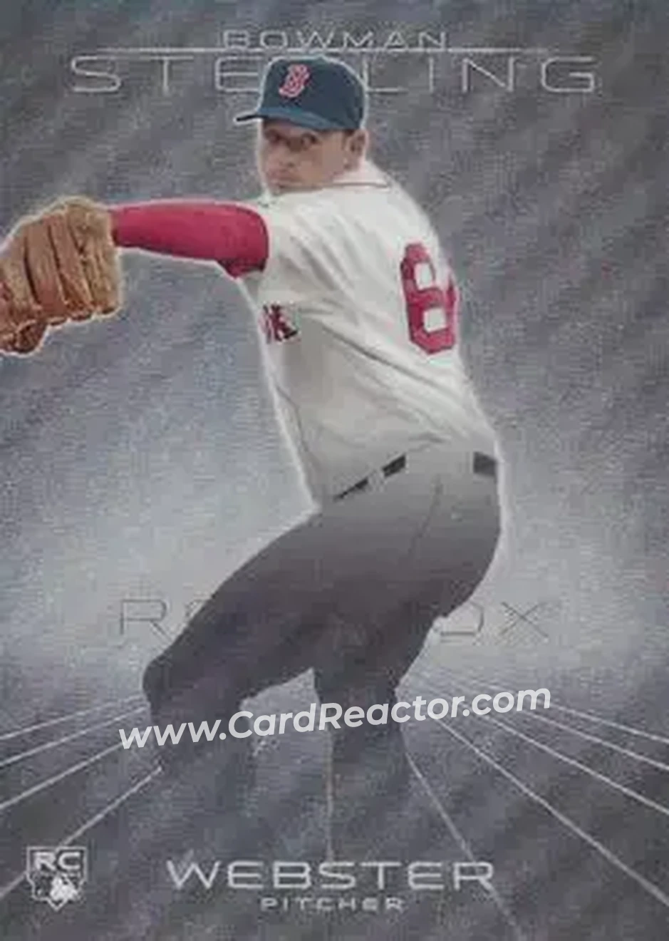 2013 Bowman Sterling - Refractors #24 - Allen Webster - Boston Red Sox - Front