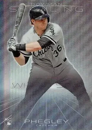 2013 Bowman Sterling - Refractors #45 - Josh Phegley - Chicago White Sox