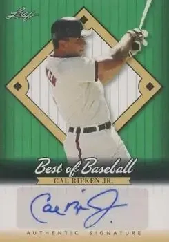 2013 Leaf Best of Baseball feature card