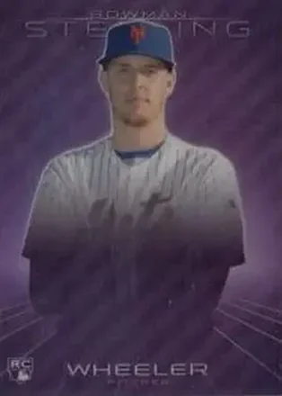 2013 Bowman Sterling - Purple Refractors #34 - Zack Wheeler - New York Mets